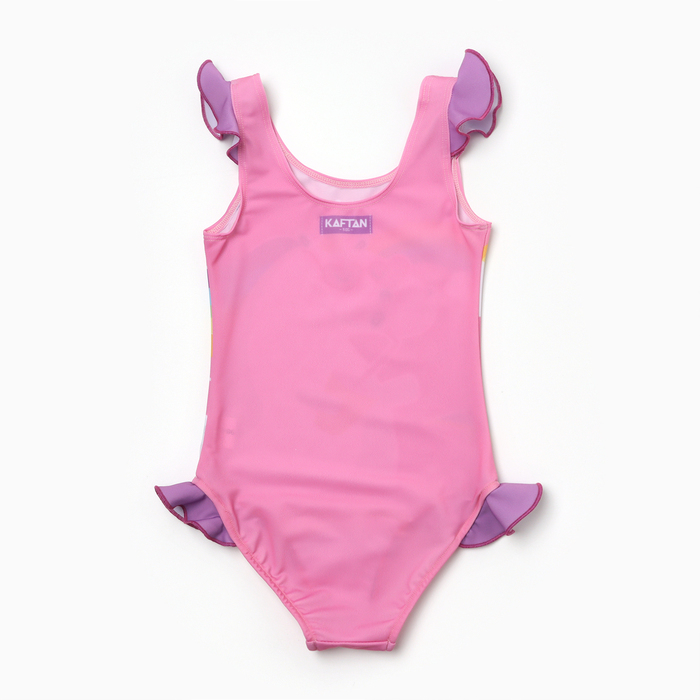 Купальник детский KAFTAN "Единорог", рост 110-116 (32) , розовый