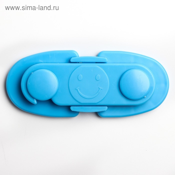 Блокиратор для дверей и ящиков, цвет голубой, Крошка Я