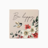 Набор подарочный Этель "Синички" полотенце 30х60см и аксс (5 предм)