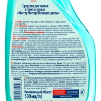 Средство для мытья стекол и зеркал Мистер Чистер «Весенние цветы», 500 мл Средство для мытья стекол и зеркал Мистер Чистер «Весенние цветы», 500 мл