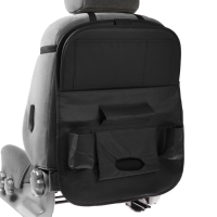 Органайзер на спинку сиденья 62×44 см, кож.зам, черный Органайзер на спинку сиденья 62×44 см, кож.зам, черный