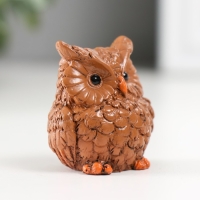 Сувенир полистоун "Коричневая сова" МИКС 3х4х4,3 см