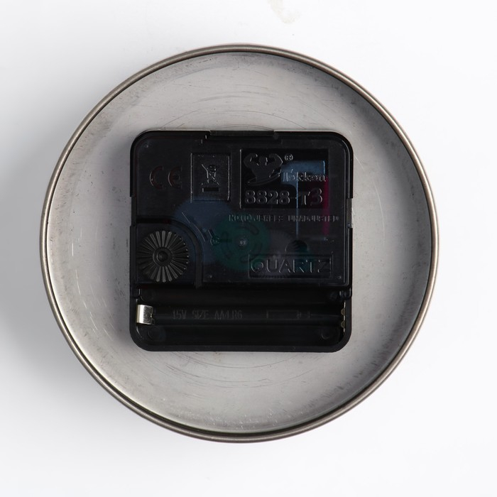 Часы настенные интерьерные, 3d "Аба", бесшумные, наклейка, большие, d-70 см