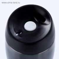 Термокружка, 450 мл, City, сохраняет тепло 12 ч, 8 х 8х 21.5 см, чёрная