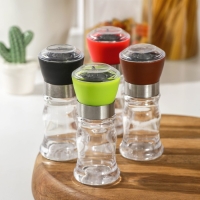 Мельница для специй Доляна &laquo;Рэйн&raquo;, 12&times;5 см, керамический механизм, цвет прозрачный