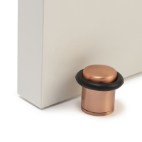 Упор дверной U302AC, d=27 мм, h=40 мм, цвет медь Упор дверной U302AC, d=27 мм, h=40 мм, цвет медь