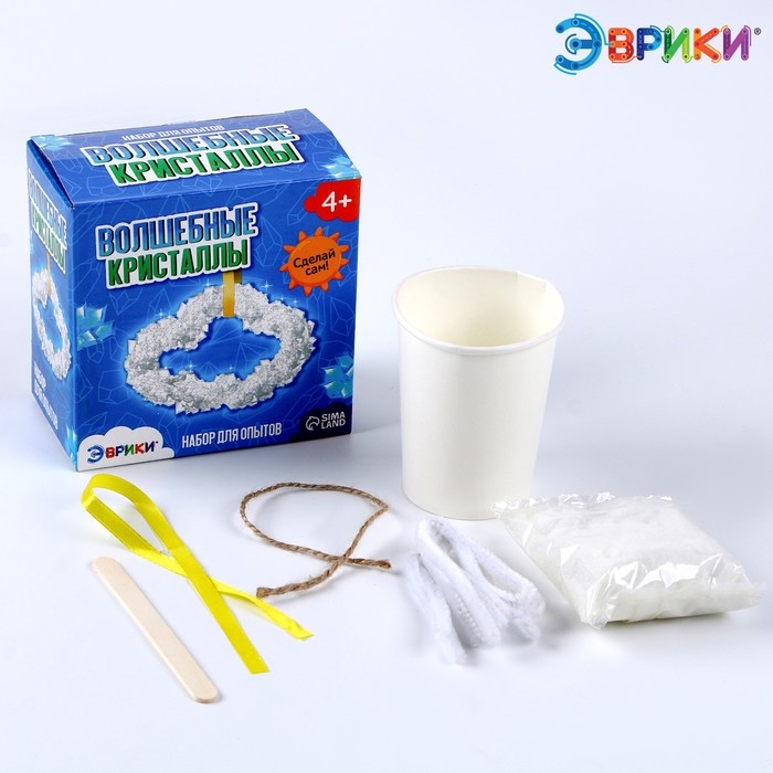 Набор для выращивания кристаллов &laquo;Волшебные кристаллы&raquo;, облако