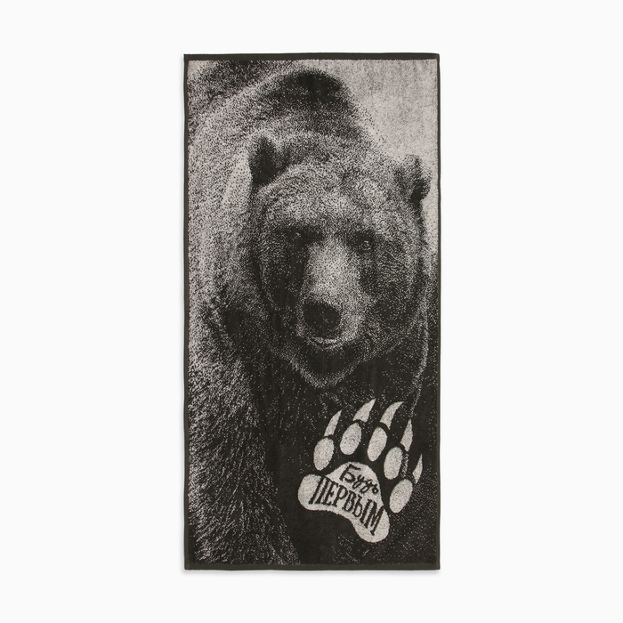 Полотенце махровое Этель Полотенце махровое Этель "Медведь" 50х90 см, 100% хлопок, 420 гр/м2