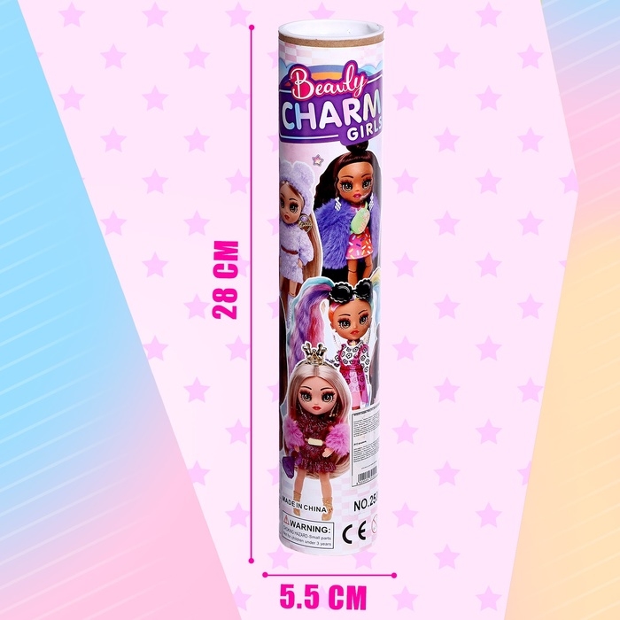 Кукла-модель &laquo;Создай свой стиль&raquo; с аксессуарами, МИКС