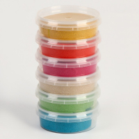 Космический песок, в наборе 6 шт. по 150 г, МИКС Космический песок, в наборе 6 шт. по 150 г, МИКС