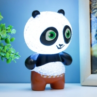 Ночник "Панда" LED RGB от батареек 3хLR44  7х7х11см RISALUX