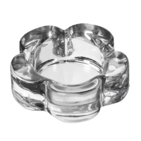 Подсвечник стекло на 1 свечу "Цветок" прозрачный 2,5х6,5х6,5 см Подсвечник стекло на 1 свечу "Цветок" прозрачный 2,5х6,5х6,5 см