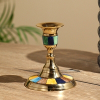 Подсвечник "Рэйн" 11 см, латунь Подсвечник "Рэйн" 11 см, латунь