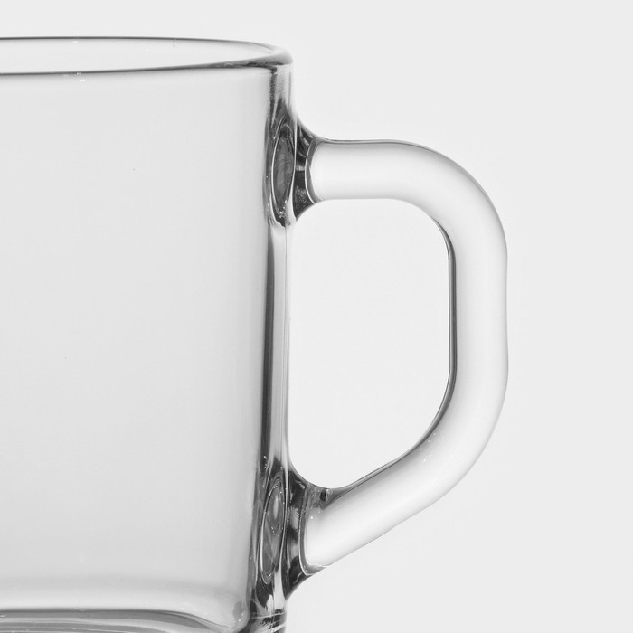 Кружка стеклянная &laquo;Зелёный чай&raquo;, 200 мл