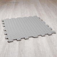 Развивающий коврик-пазл «Серый» 60х60х1 см Развивающий коврик-пазл «Серый» 60х60х1 см