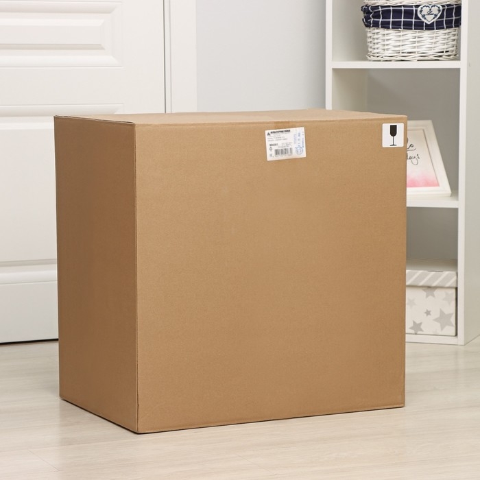 Комод 4-х секционный &laquo;Плетёнка&raquo;, цвет какао