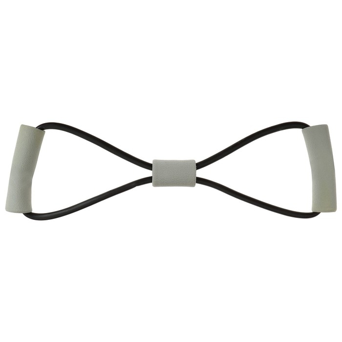 Эспандер ONLYTOP &laquo;Восьмёрка&raquo;, цвет чёрный