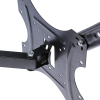 Кронштейн Luazon KrON-58, для ТВ, наклонно-поворотный, 14-55", 40-380 мм от стены, чёрный Кронштейн Luazon KrON-58, для ТВ, наклонно-поворотный, 14-55", 40-380 мм от стены, чёрный