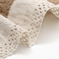 Дорожка Этель сканди цв.коричневый 32*150 см, 50% хлопок 50% лен Дорожка Этель сканди цв.коричневый 32*150 см, 50% хлопок 50% лен