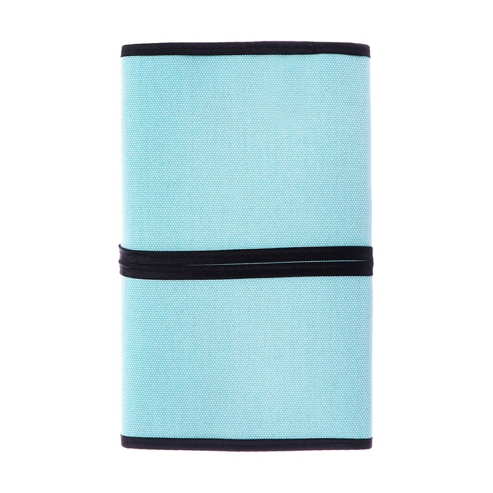 Пенал мягкий скрутка , 220х460 мм , Calligrata, на шнуровке, на 37 предметов, голубой Пенал мягкий скрутка , 220х460 мм , Calligrata, на шнуровке, на 37 предметов, голубой