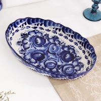 Форма для запекания, гжель Форма для запекания, гжель