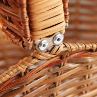 Корзина плетеная "Пикник", 35&times;20&times;22 см, ротанг