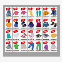 Настольная игра &laquo;Денежка. Играем в магазин. Покупаем одежду и обувь&raquo;