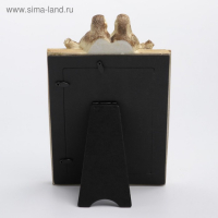 Фоторамка полистоун 10х15 см "Воробьи" беж 24х15 см Фоторамка полистоун 10х15 см "Воробьи" беж 24х15 см