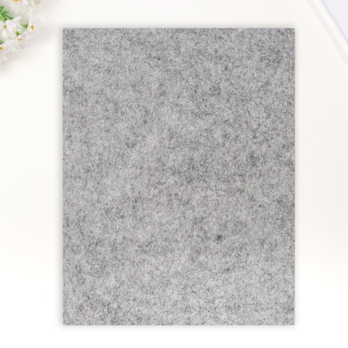 Фетр 1 мм "Мраморный" набор 4 листа 30х40 см