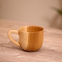 Кружка, тиковое дерево 11х8х7 см Кружка, тиковое дерево 11х8х7 см