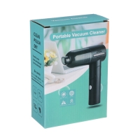 Пылесос автомобильный с воздуходувкой, мини, беспроводной, 2 насадки, 50 Вт, 12 В