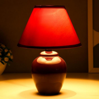 Лампа настольная 32006/1 E14 40Вт фиолетовый 17х17х24 см RISALUX Лампа настольная 32006/1 E14 40Вт фиолетовый 17х17х24 см RISALUX