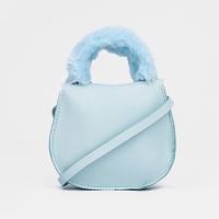 Сумка детская для девочки на застёжке, цвет голубой Сумка детская для девочки на застёжке, цвет голубой