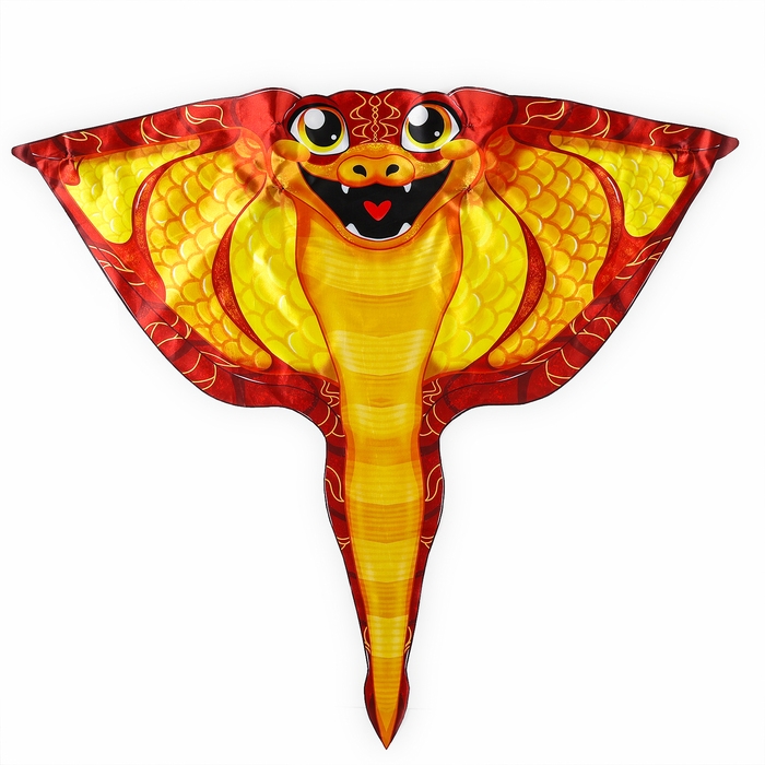 Карнавальный набор "Прикольная Змейка", накидка, маска, цвет красный