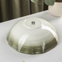 Салатник фарфоровый Доляна «Млечный путь», 1,4 л, d=22 см, цвет серый Салатник фарфоровый Доляна «Млечный путь», 1,4 л, d=22 см, цвет серый