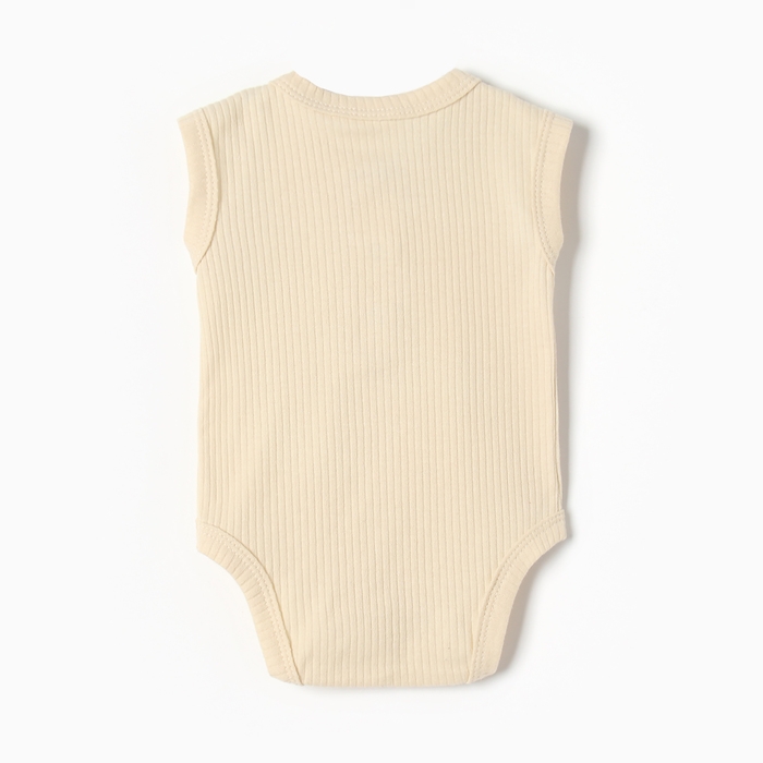 Боди Крошка Я BASIC LINE, рост 86-92 см, бежевый