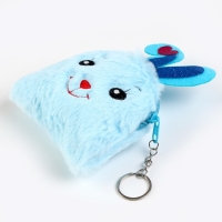 Мягкий кошелёк &laquo;Зверята&raquo; на брелоке, 10 см, виды МИКС