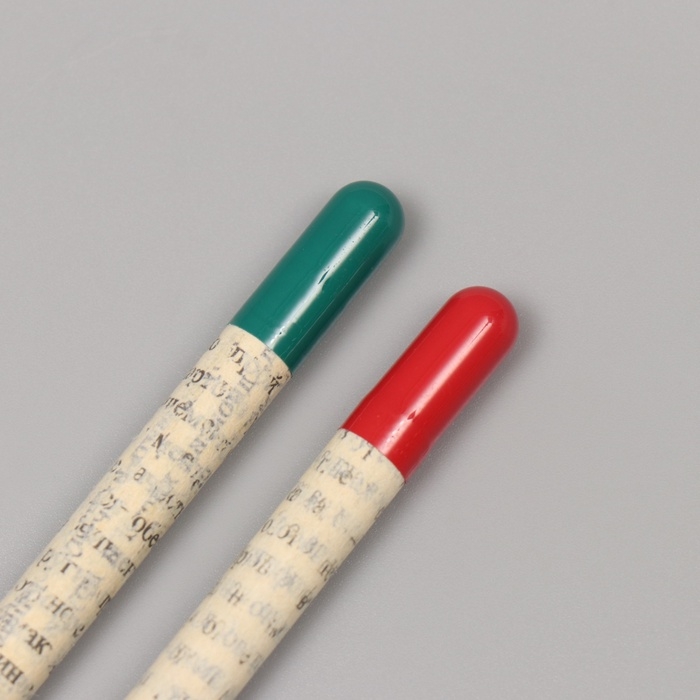 Растущие подарочные карандаши mini "Мята + Паприка" набор 2 шт.