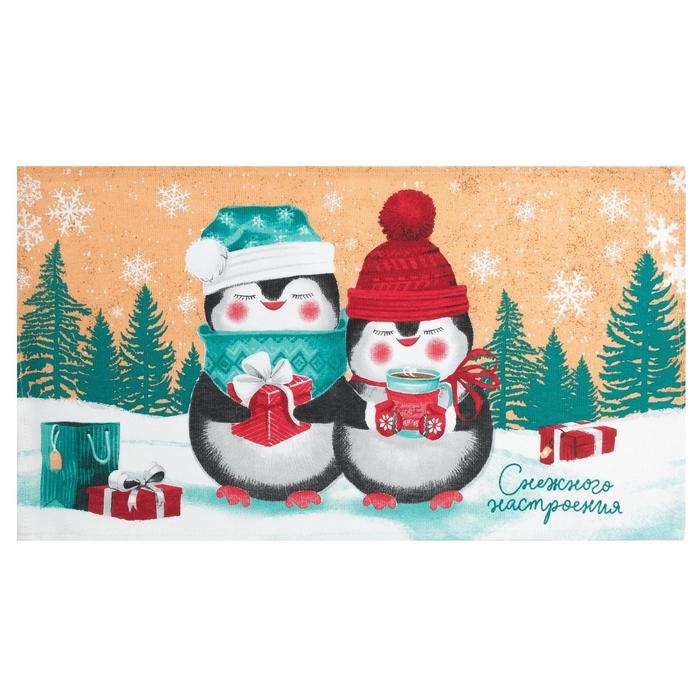 Полотенце кухонное &laquo;Снежного настроения&raquo; 35х60см