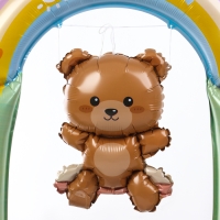 Шар фольгированный 44" «Медвежонок на качелях», на подставке, под воздух Шар фольгированный 44" «Медвежонок на качелях», на подставке, под воздух