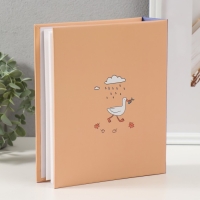 Фотоальбом на 200 фото 10х15 см,  пластик. листы  "SPb city art: orange"