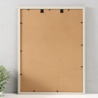 Фоторамка пластик 30х40 см "Вытянутый ромб из дерева" 32х42 см