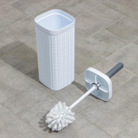 Набор для ванной комнаты, 7 предметов: корзина 4 шт, корзина для белья, ведро для мусора, ёрш, цвет белый Набор для ванной комнаты, 7 предметов: корзина 4 шт, корзина для белья, ведро для мусора, ёрш, цвет белый