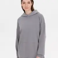 Худи оверсайз унисекс Outshine, серое, размер M/L