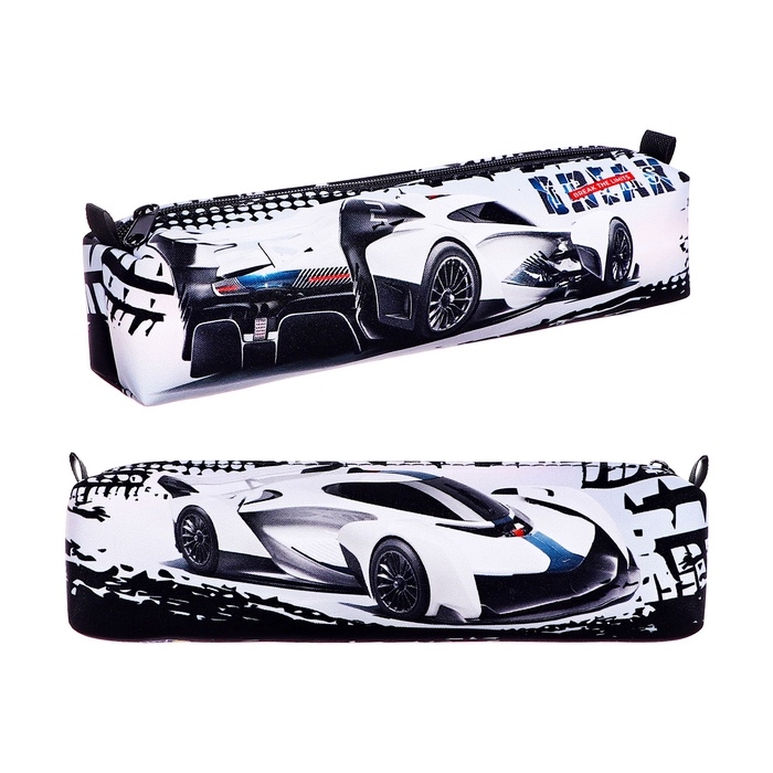 Пенал мягкий,1 отделение, квадро, 45 х 210 мм, ПМО 11-20 Чёрно-белое авто 71611 Пенал мягкий,1 отделение, квадро, 45 х 210 мм, ПМО 11-20 Чёрно-белое авто 71611