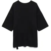 Джемпер с коротким рукавом Siluetti Volumica, черный, размер M/L Джемпер с коротким рукавом Siluetti Volumica, черный, размер M/L