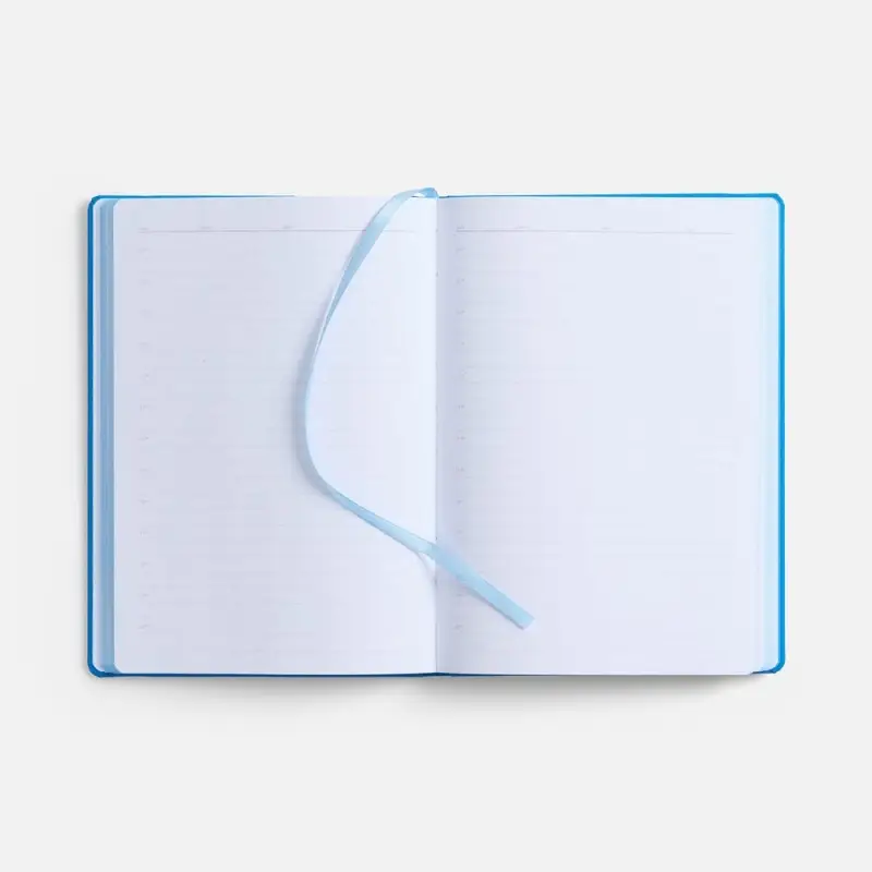 Ежедневник Peel, недатированный, голубой