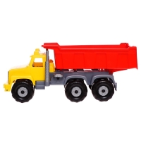 Автомобиль-самосвал &laquo;Супергигант&raquo;, цвет жёлто-красный