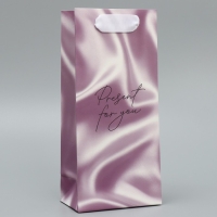 Пакет подарочный ламинированный, упаковка, Present for you, 10 х 22 х 6 см Пакет подарочный ламинированный, упаковка, Present for you, 10 х 22 х 6 см