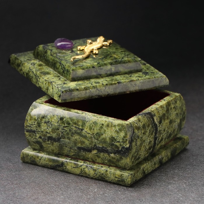 Шкатулка, змеевик